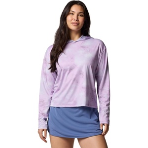 image:imageColumbia Womens Pfg Solar Stream Printed HoodieHydrangea Seafoamed