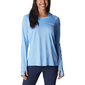 image:imageColumbia Womens Tidal Tee HoodieAgateSatin Pink Logo