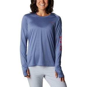 image:imageColumbia Womens Tidal Tee HoodieBluestoneRed Spark Logo