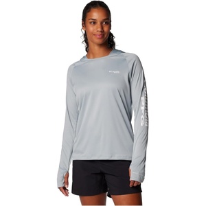 image:imageColumbia Womens Tidal Tee HoodieCrushed BlueWhite Logo