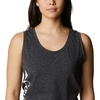 image:imageColumbia Cades Cape Tank TopBlackWhite Logo