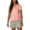image:imageColumbia Hike Short Sleeve VNeckCoral Reef Heather