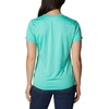 image:imageColumbia Hike Short Sleeve VNeckElectric Turquoise Heather