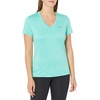 image:imageColumbia Hike Short Sleeve VNeckElectric Turquoise Heather