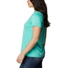 image:imageColumbia Hike Short Sleeve VNeckElectric Turquoise Heather