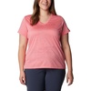image:imageColumbia Hike Short Sleeve VNeckJuicy Heather