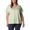 image:imageColumbia Hike Short Sleeve VNeckSage Leaf Heather
