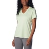 image:imageColumbia Hike Short Sleeve VNeckSage Leaf Heather