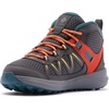 image:imageColumbia Kids Peakfreak Rush Mid Waterproof Little KidBig KidDark GreyCinnabar