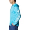 image:imageColumbia Mens PFG Terminal Tackle HoodieAtollWhite Logo