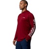 image:imageColumbia Mens PFG Terminal Tackle HoodieBeetWhite Logo