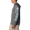 image:imageColumbia Mens PFG Terminal Tackle HoodieBlack HeatherGulf Stream Logo