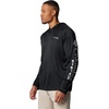 image:imageColumbia Mens PFG Terminal Tackle HoodieBlackCool Grey Logo