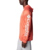 image:imageColumbia Mens PFG Terminal Tackle HoodieBright Poppy HeatherIcy Morn Logo