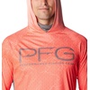 image:imageColumbia Mens PFG Terminal Tackle HoodieBright Poppy Terminal TechcamoCity Grey