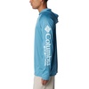 image:imageColumbia Mens PFG Terminal Tackle HoodieCanyon Blue HeatherIcy Morn Logo