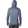 image:imageColumbia Mens PFG Terminal Tackle HoodieCarbon HeatherSunlit Logo