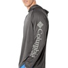 image:imageColumbia Mens PFG Terminal Tackle HoodieCharcoal HeatherCool Grey Logo