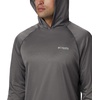 image:imageColumbia Mens PFG Terminal Tackle HoodieCharcoal HeatherCool Grey Logo