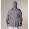 image:imageColumbia Mens PFG Terminal Tackle HoodieCity GreyCocoa Butter Logo