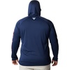image:imageColumbia Mens PFG Terminal Tackle HoodieCollegiate NavySunset Red Logo