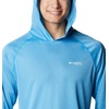 image:imageColumbia Mens PFG Terminal Tackle HoodieCompass Blue HeatherWhite Logo