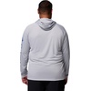 image:imageColumbia Mens PFG Terminal Tackle HoodieCool GreyVivid Blue Logo