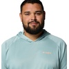 image:imageColumbia Mens PFG Terminal Tackle HoodieCrushed Blue HeatherBright Nectar Logo