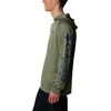 image:imageColumbia Mens PFG Terminal Tackle HoodieCypress HeatherCarbon Logo
