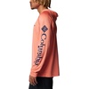image:imageColumbia Mens PFG Terminal Tackle HoodieFaded PeachCollegiate Navy Logo
