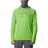 image:imageColumbia Mens PFG Terminal Tackle HoodieGreen MambaCity Grey