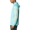 image:imageColumbia Mens PFG Terminal Tackle HoodieGulf Stream HeatherBright Nectar Logo
