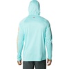 image:imageColumbia Mens PFG Terminal Tackle HoodieGulf Stream HeatherBright Nectar Logo