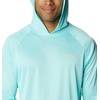 image:imageColumbia Mens PFG Terminal Tackle HoodieGulf Stream HeatherBright Nectar Logo