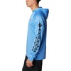 image:imageColumbia Mens PFG Terminal Tackle HoodieHyper Blue HeatherBlack Logo