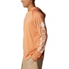 image:imageColumbia Mens PFG Terminal Tackle HoodieIsland Orange HeatherWhite Logo