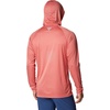 image:imageColumbia Mens PFG Terminal Tackle HoodieRed Hibiscus HeatherWhite Logo
