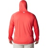image:imageColumbia Mens PFG Terminal Tackle HoodieRed HibiscusWhite Logo