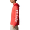 image:imageColumbia Mens PFG Terminal Tackle HoodieRed HibiscusWhite Logo