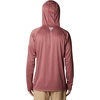image:imageColumbia Mens PFG Terminal Tackle HoodieRed Jasper HeatherWhite Logo