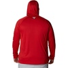image:imageColumbia Mens PFG Terminal Tackle HoodieRed SparkWhite Logo