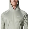 image:imageColumbia Mens PFG Terminal Tackle HoodieSafari HeatherCool Green Logo