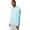 image:imageColumbia Mens PFG Terminal Tackle HoodieSprayBlue Echo Logo
