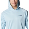image:imageColumbia Mens PFG Terminal Tackle HoodieSpring Blue HeatherCarbon Logo