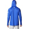 image:imageColumbia Mens PFG Terminal Tackle HoodieTanzaniteWhite Logo