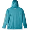 image:imageColumbia Mens PFG Terminal Tackle HoodieTealKettle Logo