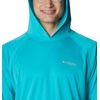 image:imageColumbia Mens PFG Terminal Tackle HoodieTurquoiseCool Grey Logo