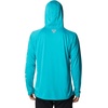 image:imageColumbia Mens PFG Terminal Tackle HoodieTurquoiseCool Grey Logo