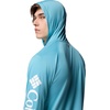 image:imageColumbia Mens PFG Terminal Tackle HoodieVintage BlueWhite Logo