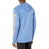 image:imageColumbia Mens PFG Terminal Tackle HoodieVivid Blue HeatherBright Nectar Logo